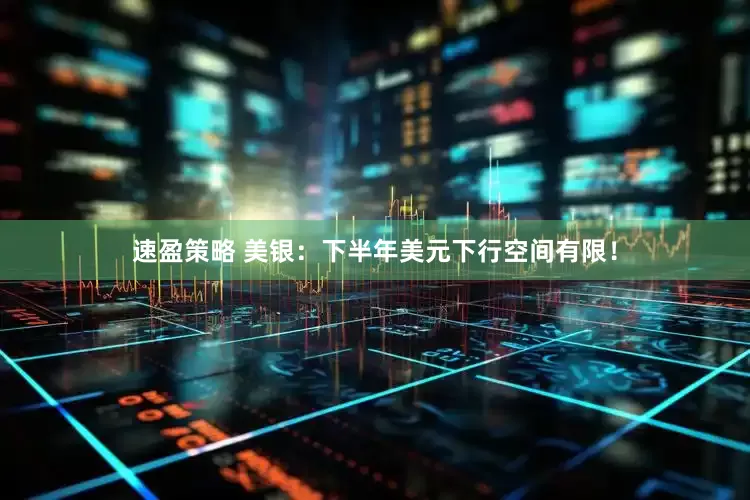 速盈策略 美银：下半年美元下行空间有限！
